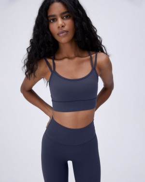 Blue Adanola Ultimate Double Strap Bra | 7082-DAKHF