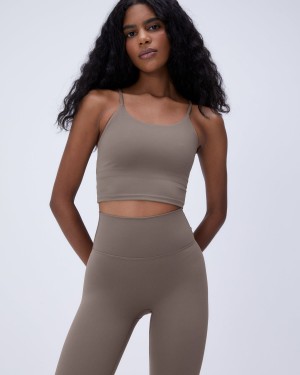 Brown Adanola Ultimate Tank Bra | 6798-CQRKV