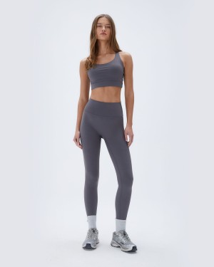 Dark Grey Adanola Ultimate Leggings | 0327-MCBNF